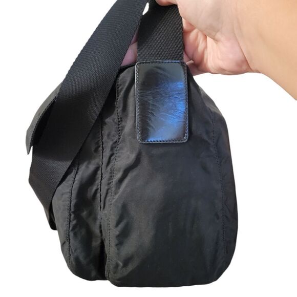 Prada Nylon Black Messenger Bag Crossbody Bag - Picture 7 of 16